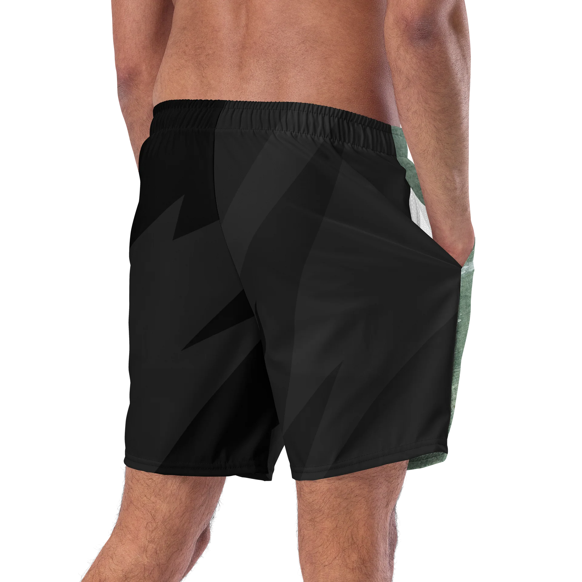 Snowy Egret Swim Trunks product image (9)
