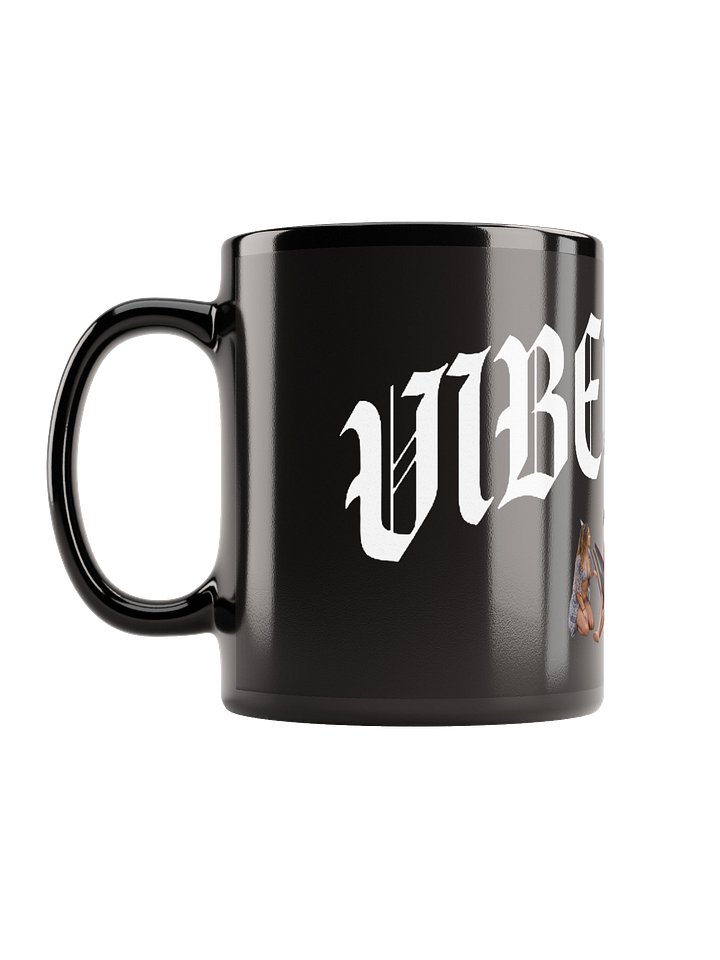 VIBECODER Black Glossy Mug product image (2)