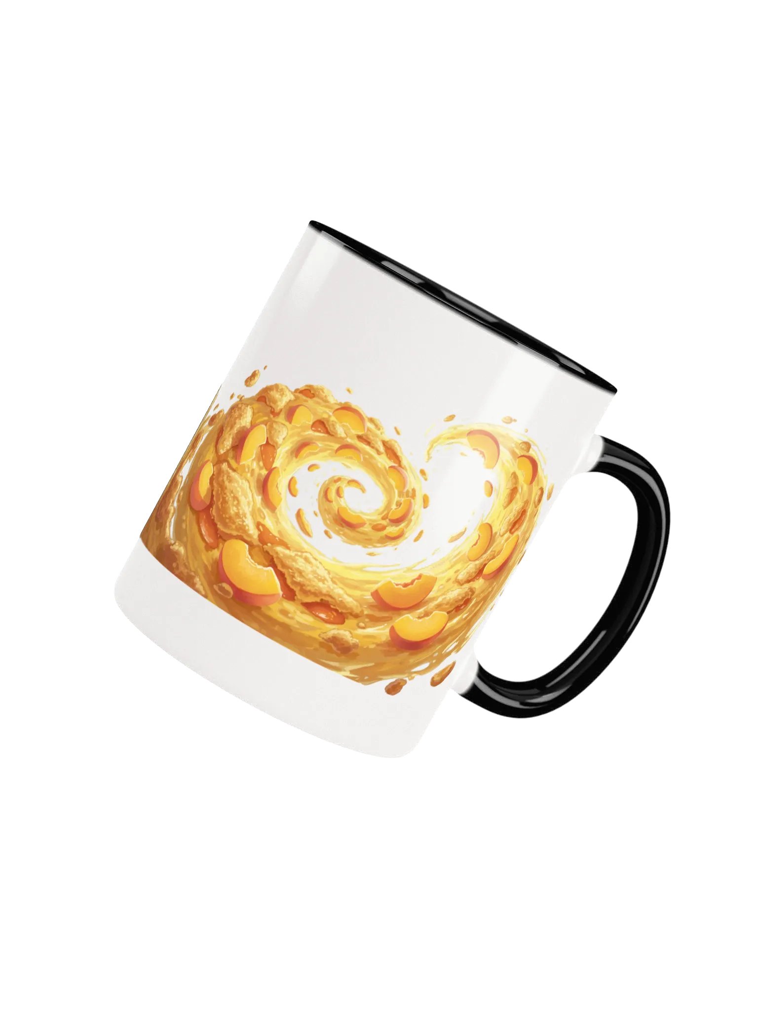 Peach Waves Ceramic Mug product image (23)