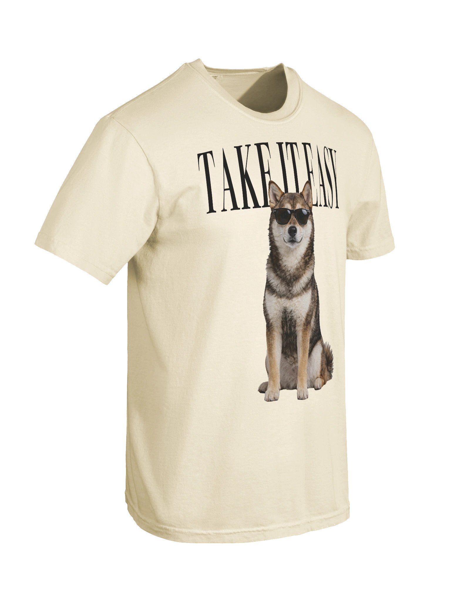 Take It Easy '90s Pop Vintage-Style T-Shirt for Japanese Shiba Inu(Sesame) Owners product image (11)
