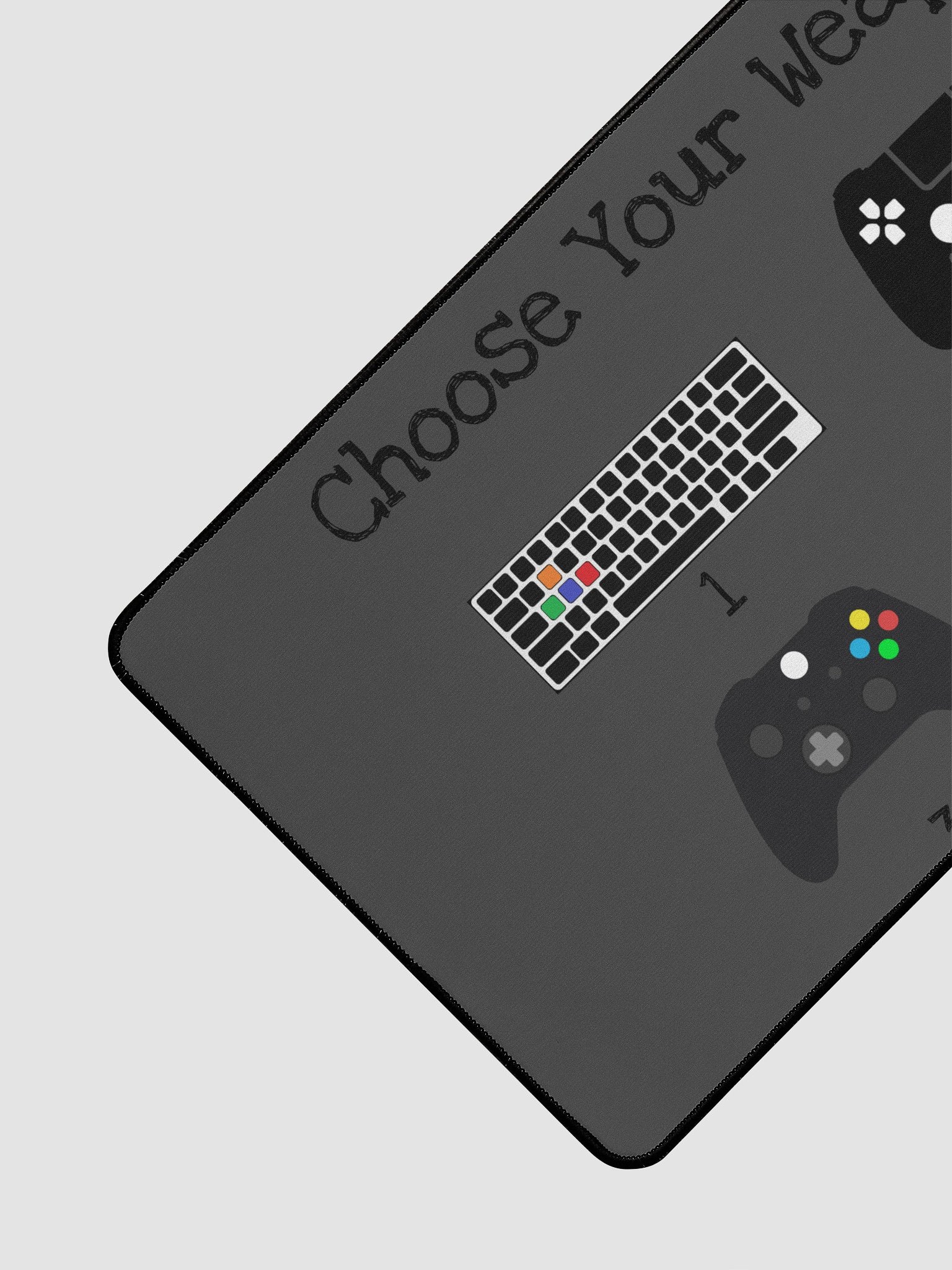 Choose Your Weapon Desk Mat product image (3)