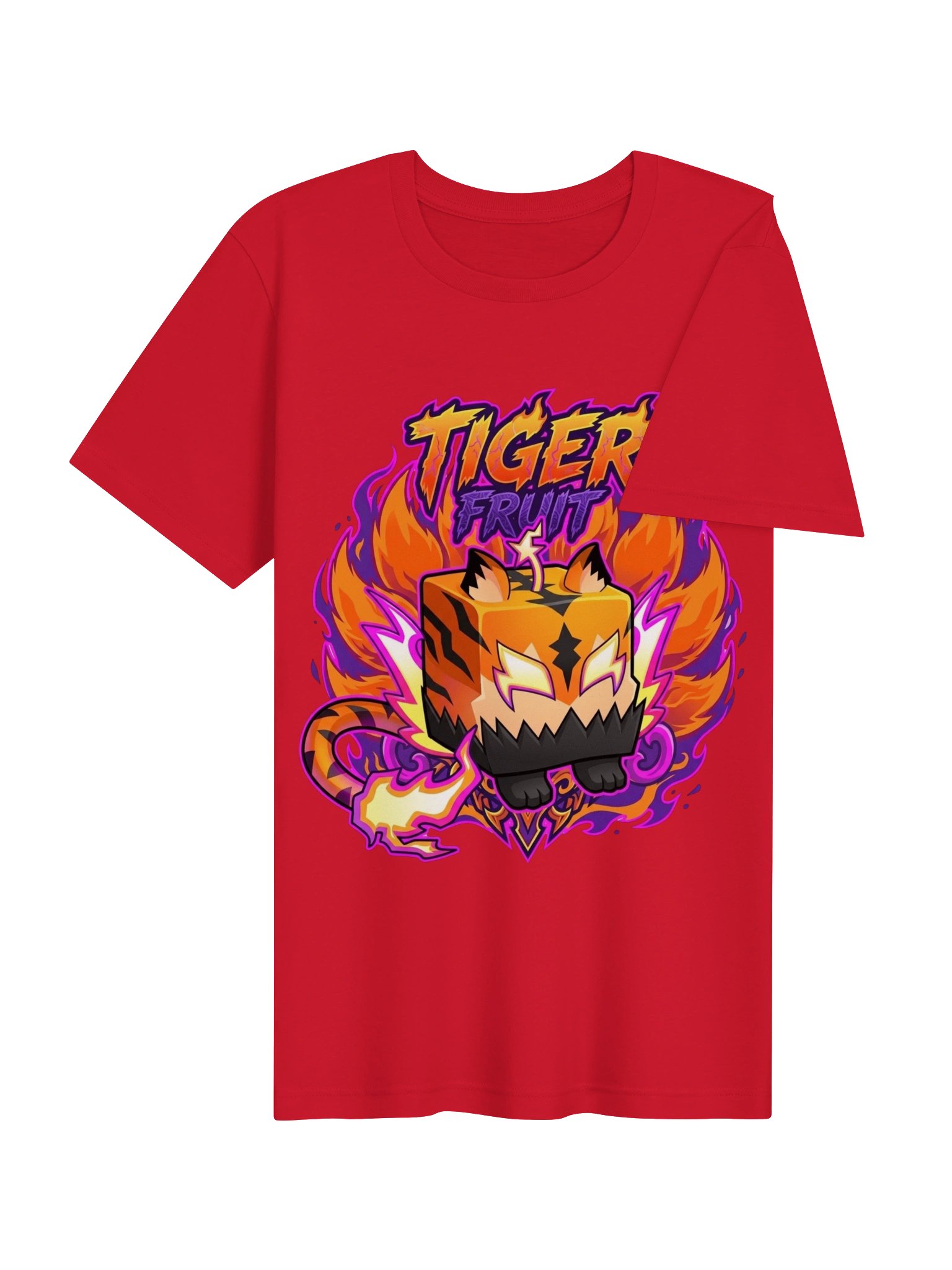 Tiger Fruit Roblox Gaming T-Shirt Gift For Kids product image (22)