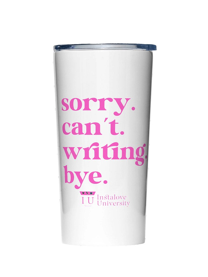Instalove University 20oz Stainless Steel Tumbler product image (1)