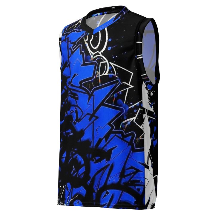Urban Graffiti Basketball Jersey product image (2)