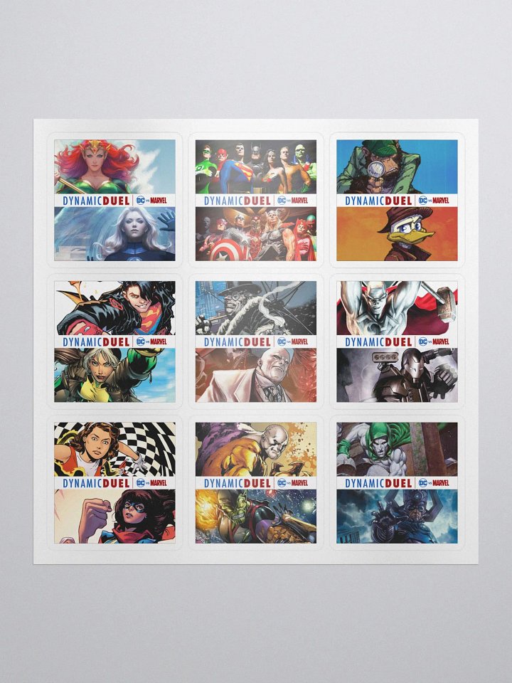 Dynamic Duel Episode Cover Stickers - Series 6 product image (1)