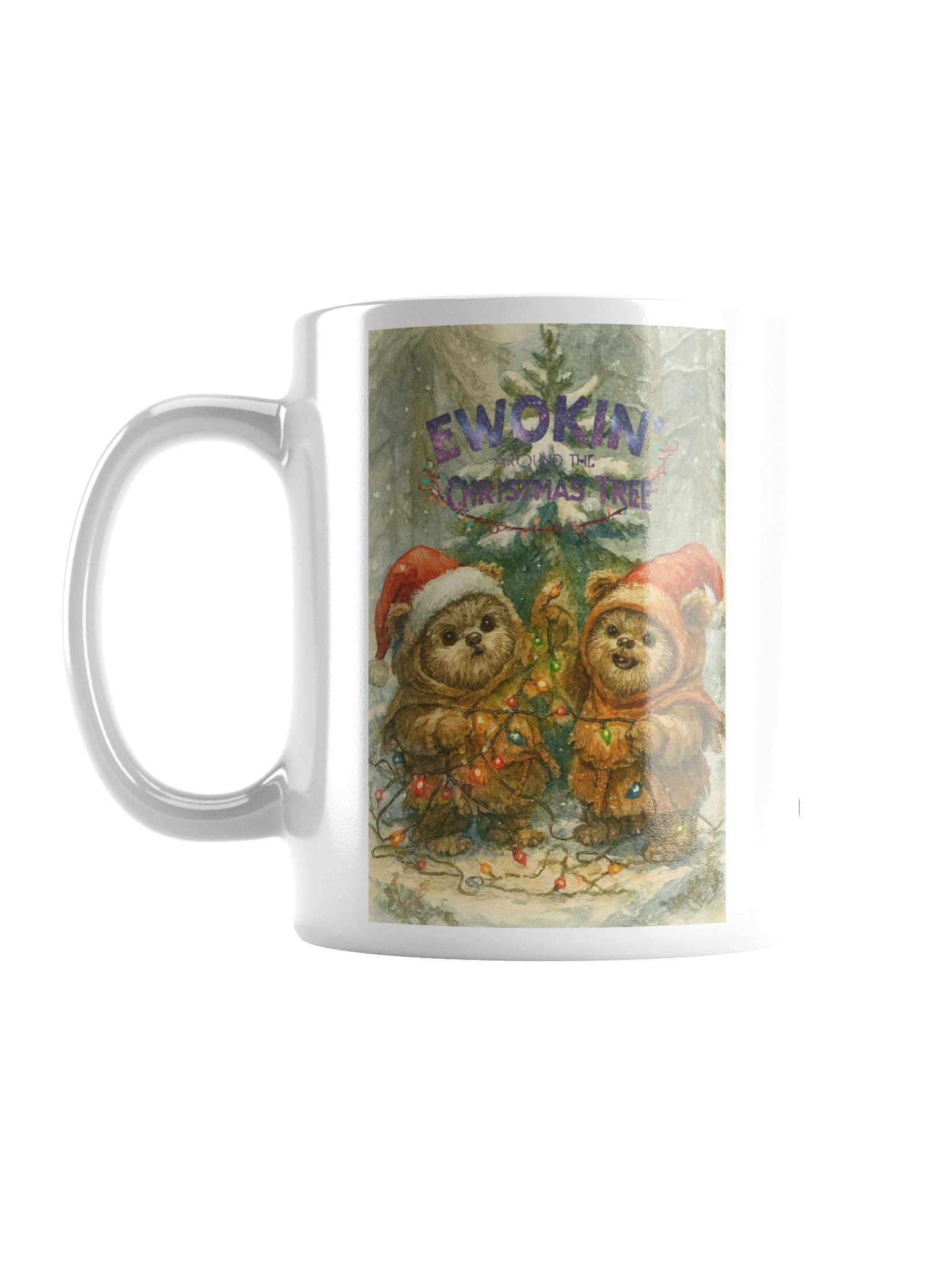 Ewokin' Around the Christmas Tree Mug product image (1)