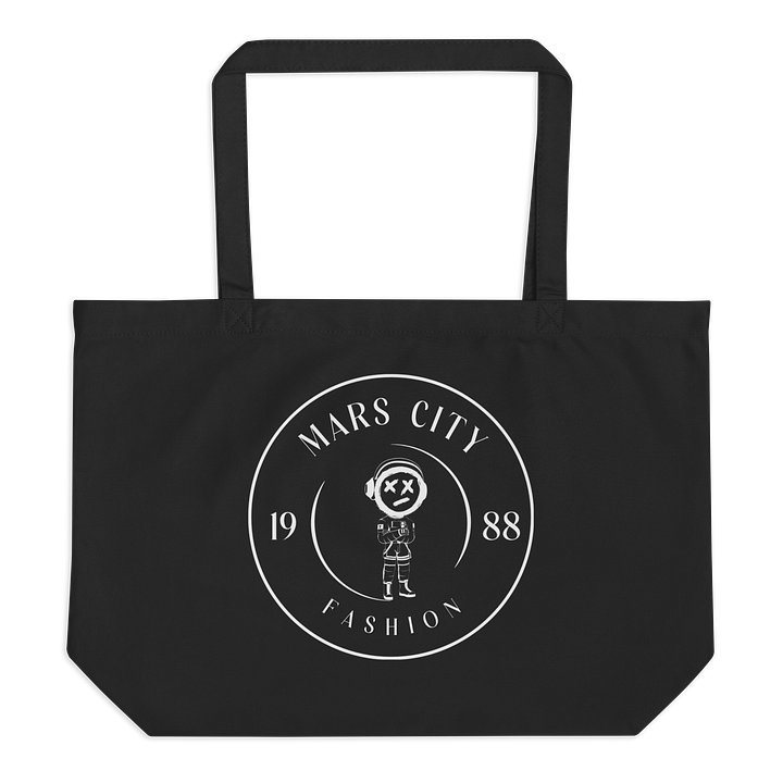 MARS CITY FASHION BLACK TOTE BAG product image (1)
