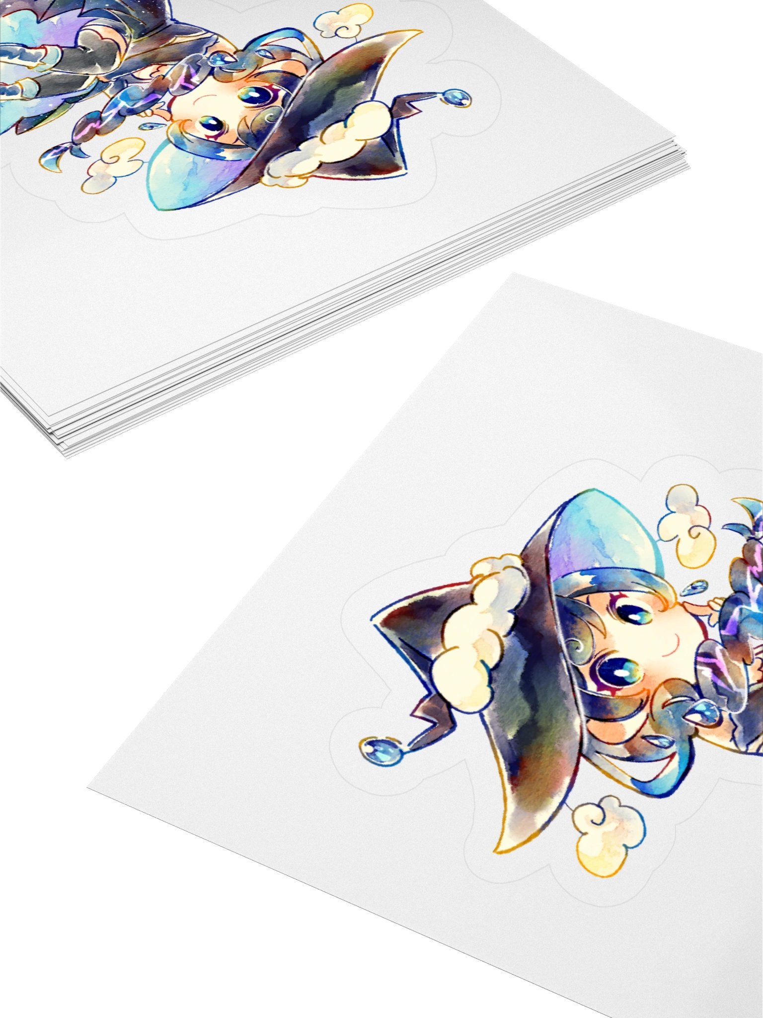 Stormy Braid Sticker product image (11)