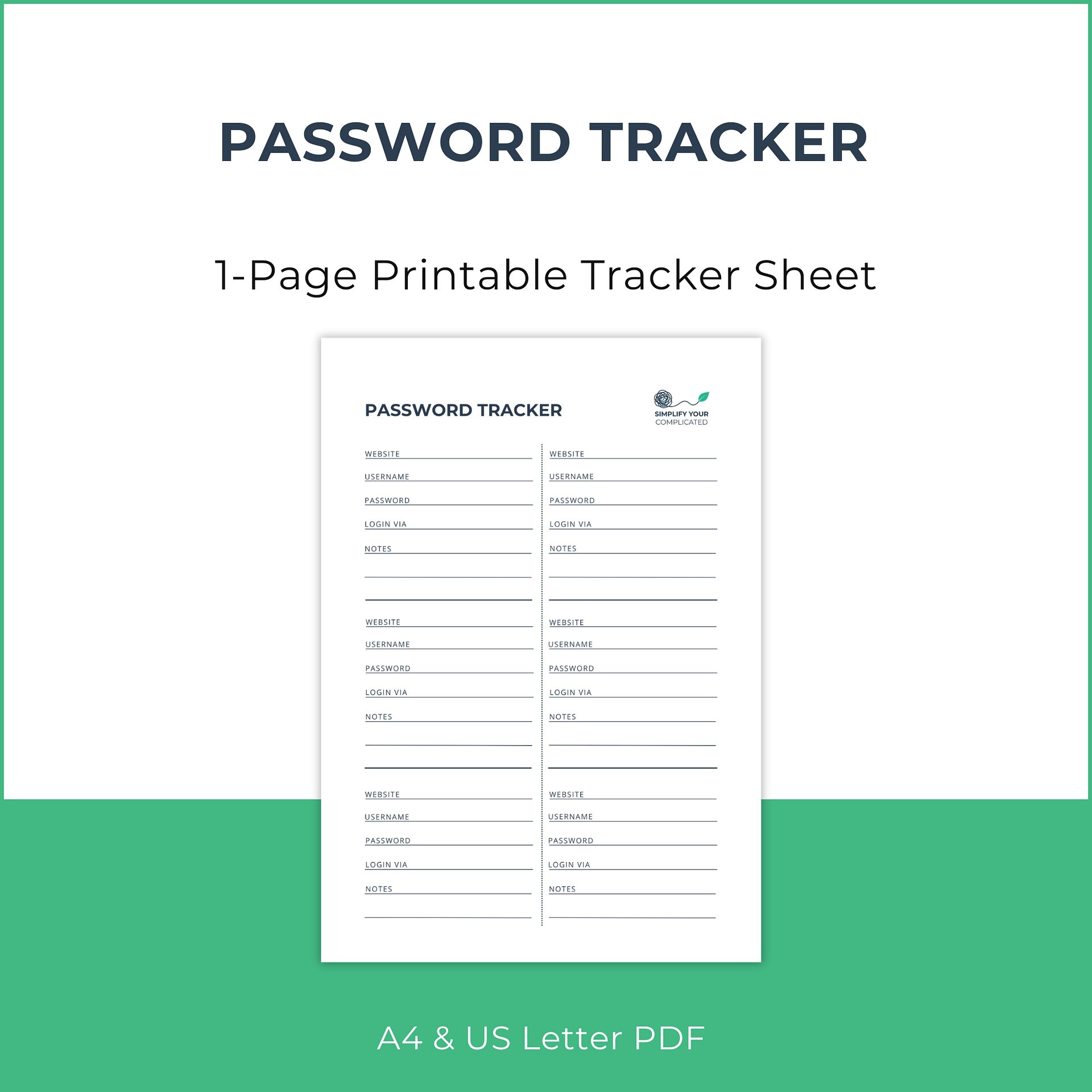 Password Tracker product image (1)