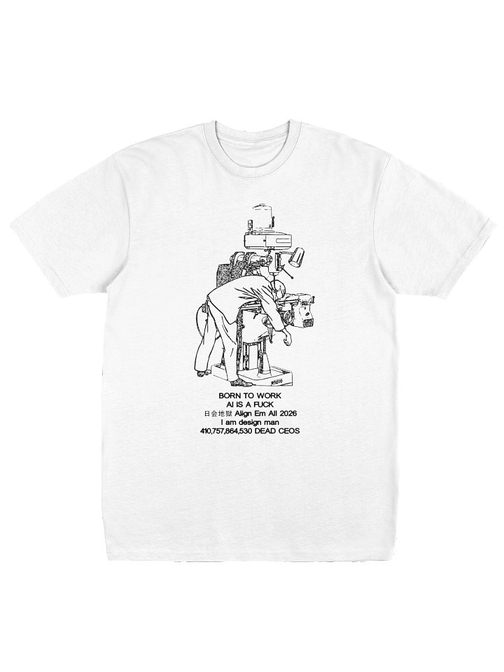 BORN - Tshirt White product image (1)
