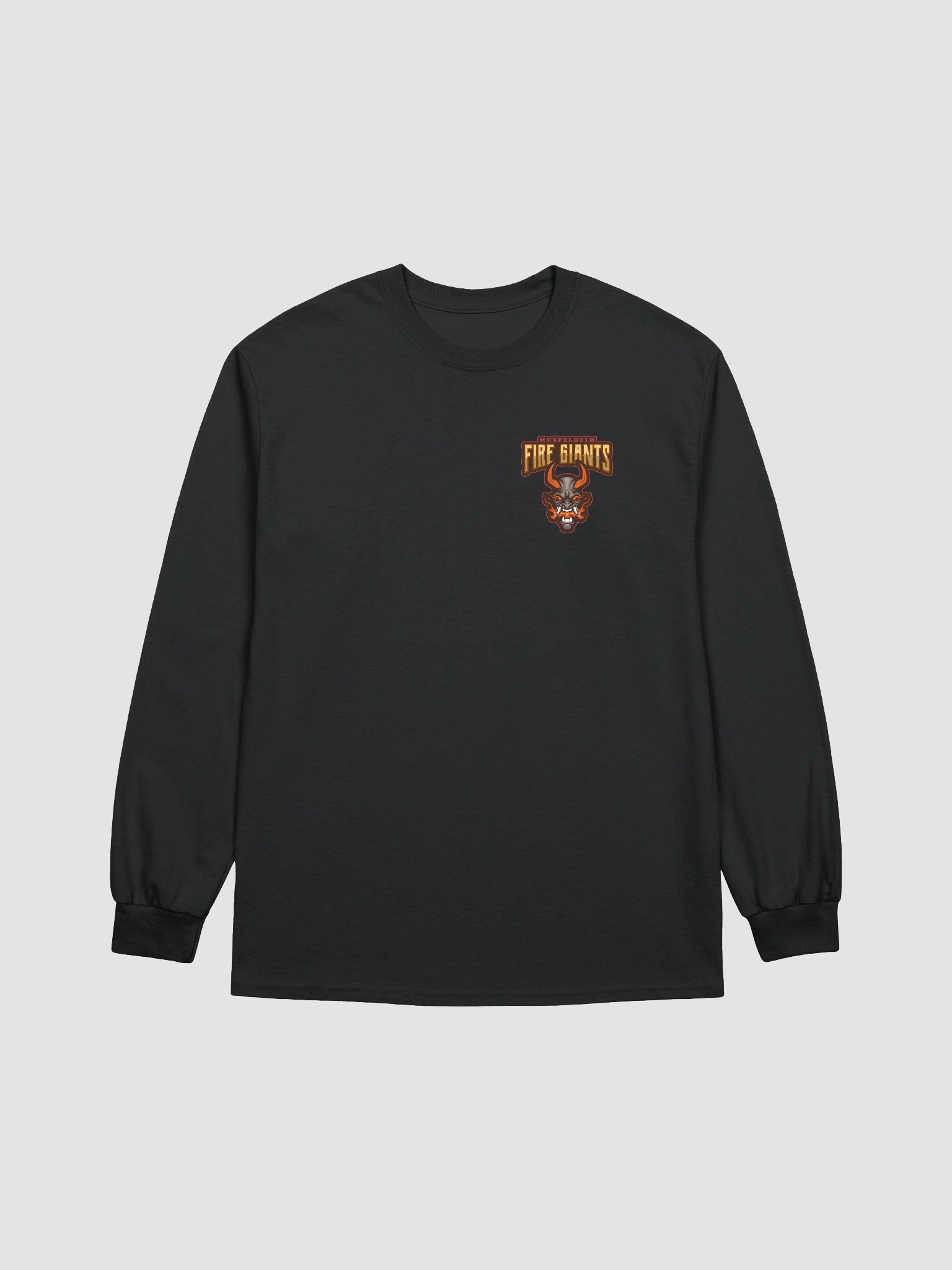 MUSPELHEIM FIRE GIANTS CREST LONG-SLEEVE TEE product image (7)