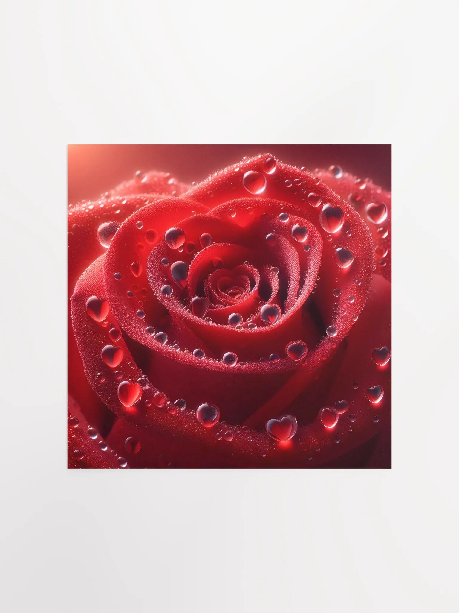 Red Rose Matte Poster product image (2)