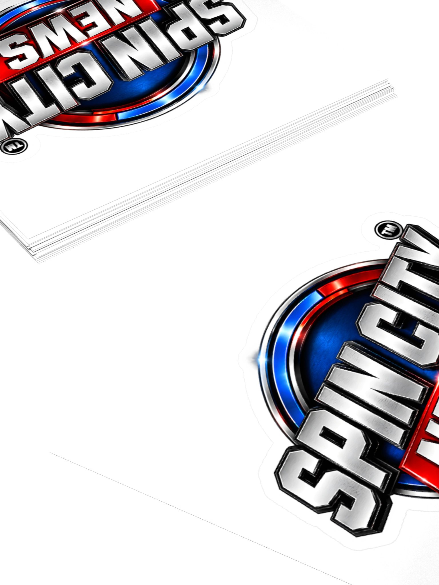 Spin City News Globe Sticker product image (12)