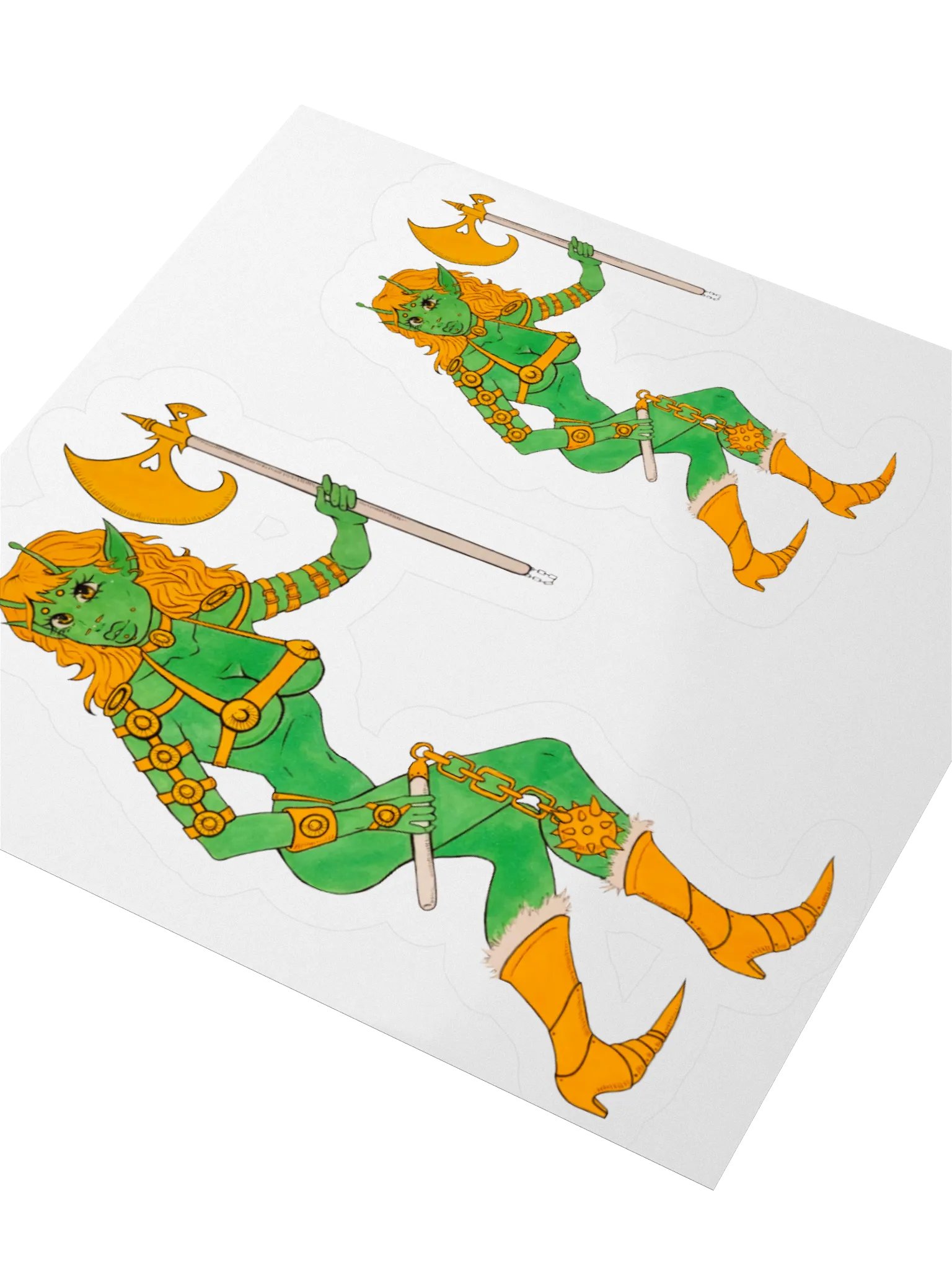 Pinuptober day 23 small stickers product image (3)