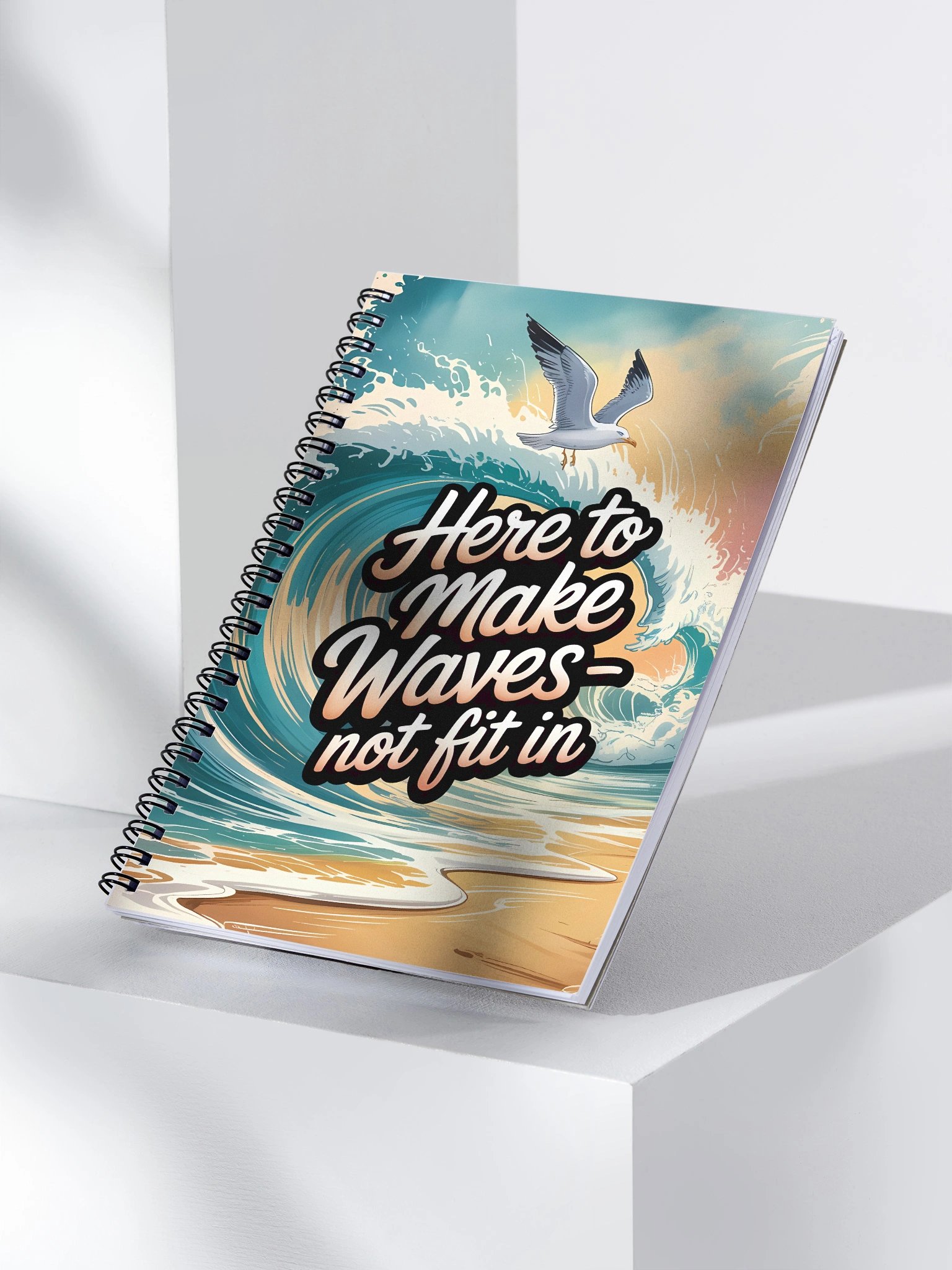 Here to Make Waves Human Design Manifestor Notebook product image (3)