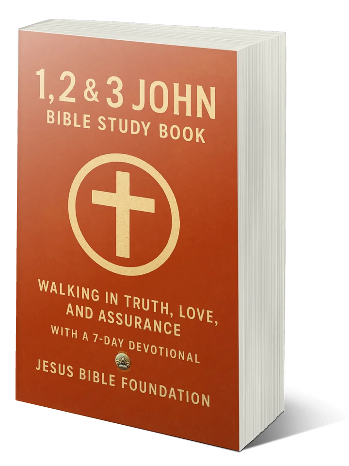 1, 2 and 3 John Bible Study Book: Walking in Truth, Love, and Assurance With A 7-Day Devotional product image (1)