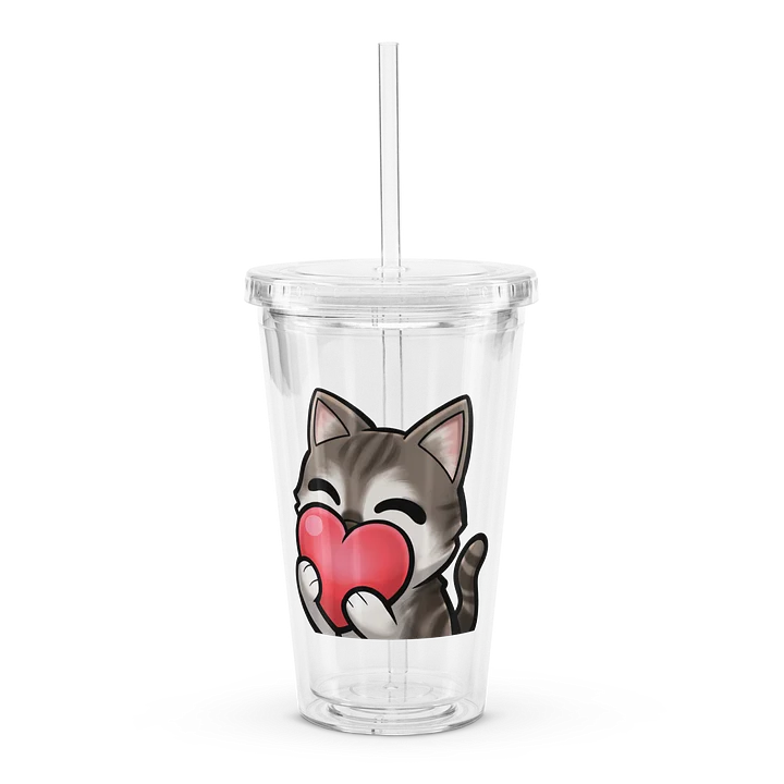 Alfie Love Double Wall Clear Plastic Tumbler (16 oz) product image (1)