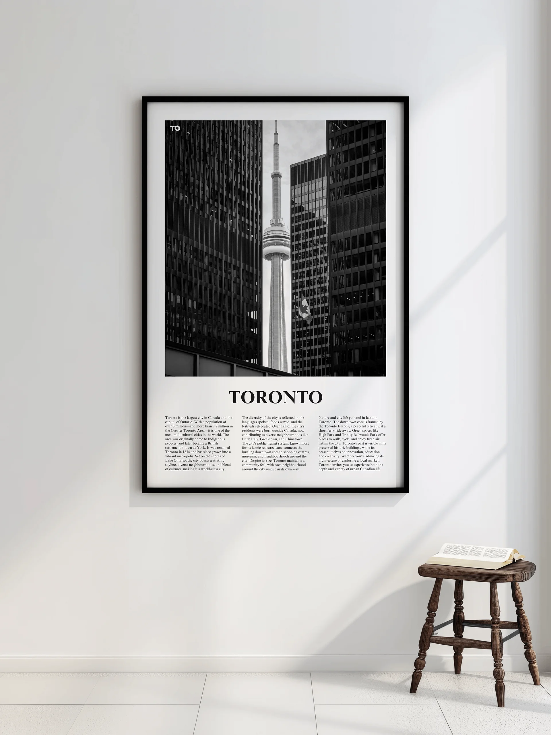 Toronto 04 Newspaper Poster product image (2)