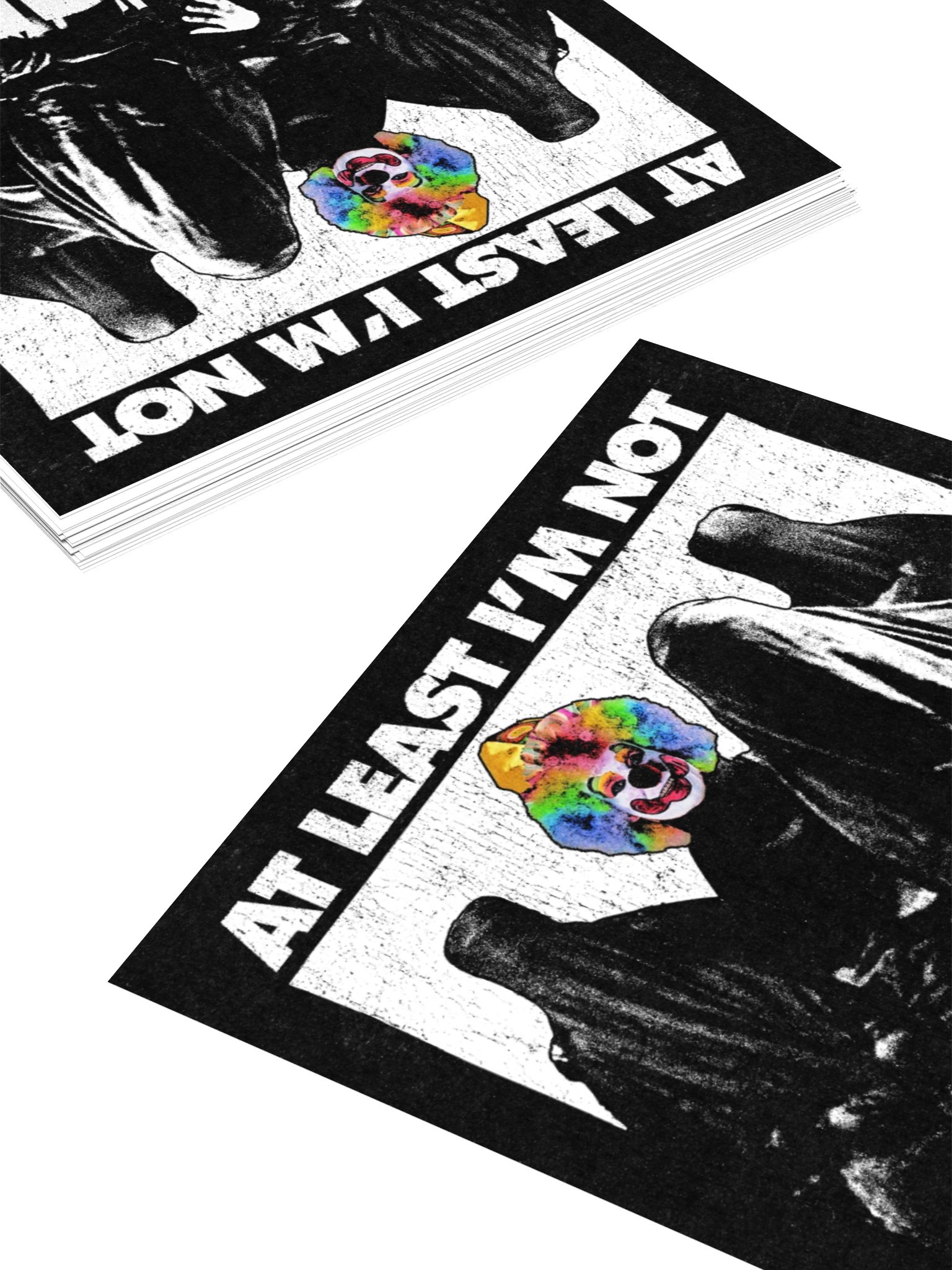NOT RACIST STICKER product image (11)