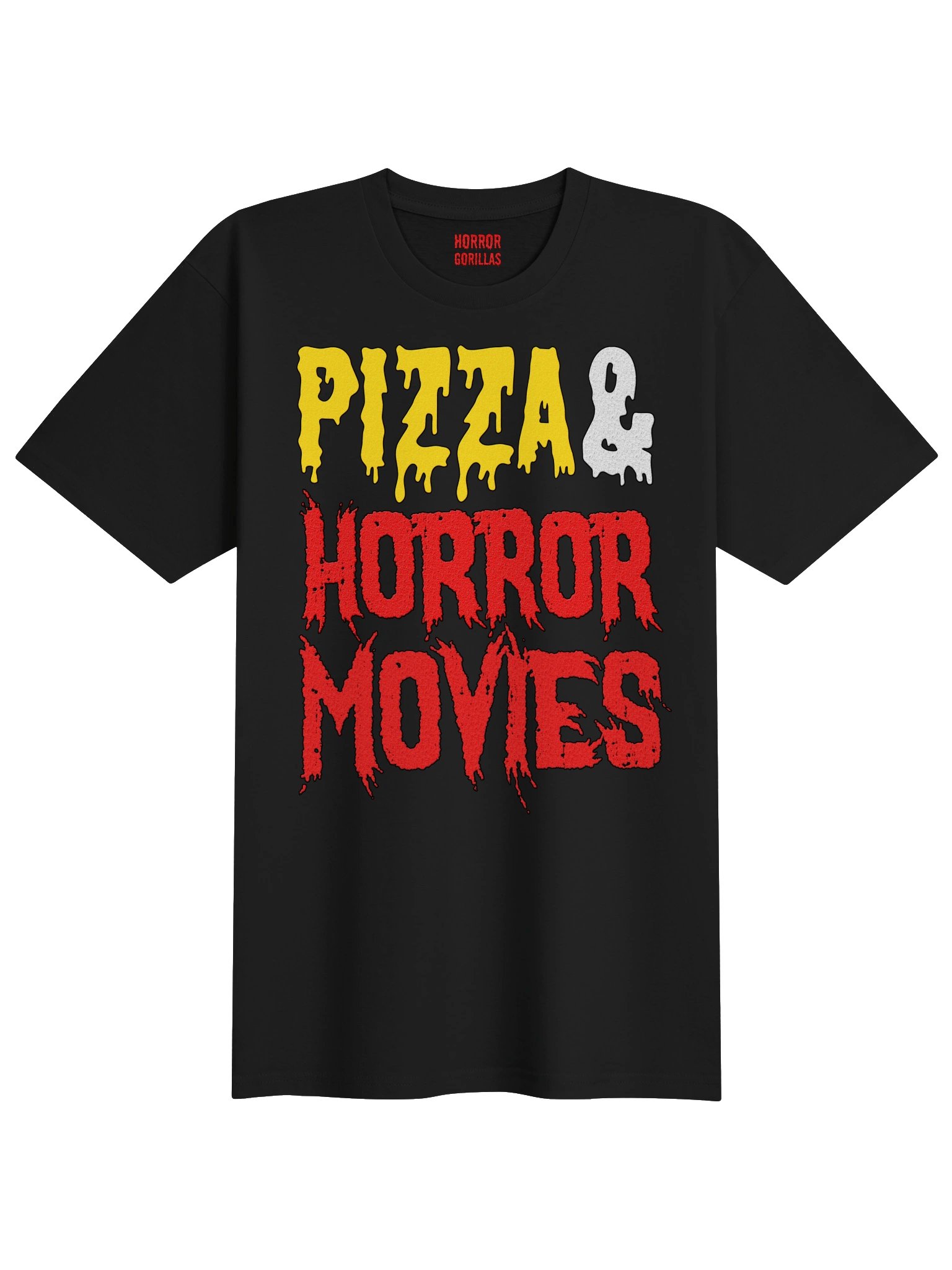 Pizza And Horror Movies T-Shirt product image (1)