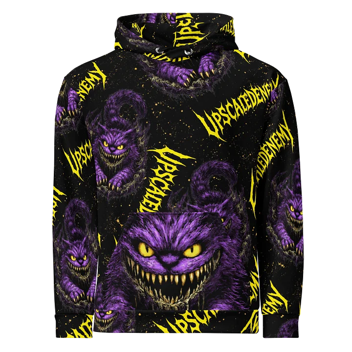 Upscaled Enemy - Cheshire Cat Allover Print Hoodie product image (1)