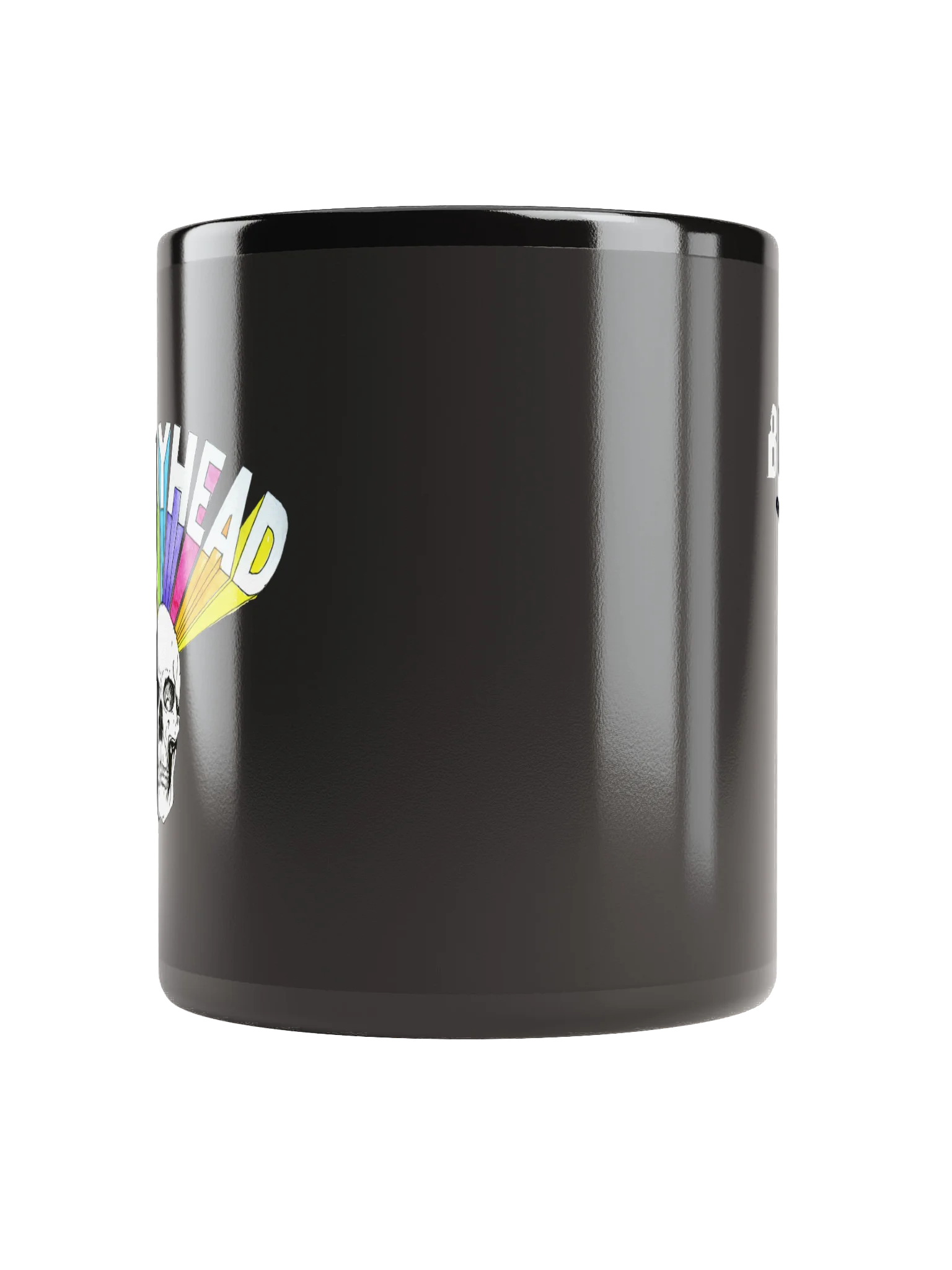 Backwards Gun / Rainbow Skull mug product image (9)