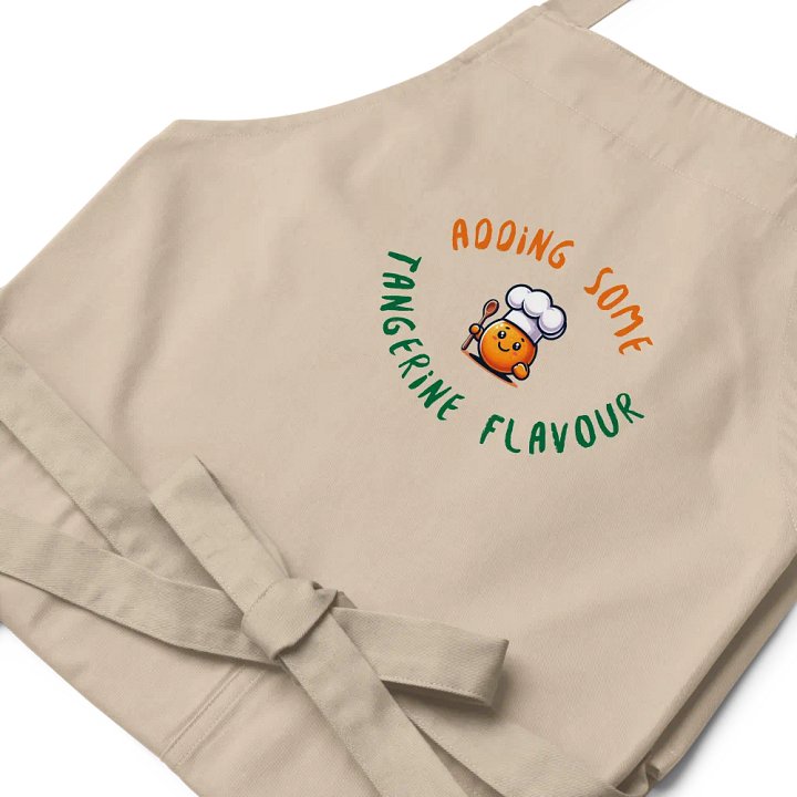 Tangerine Flavour Organic Cotton Apron product image (1)
