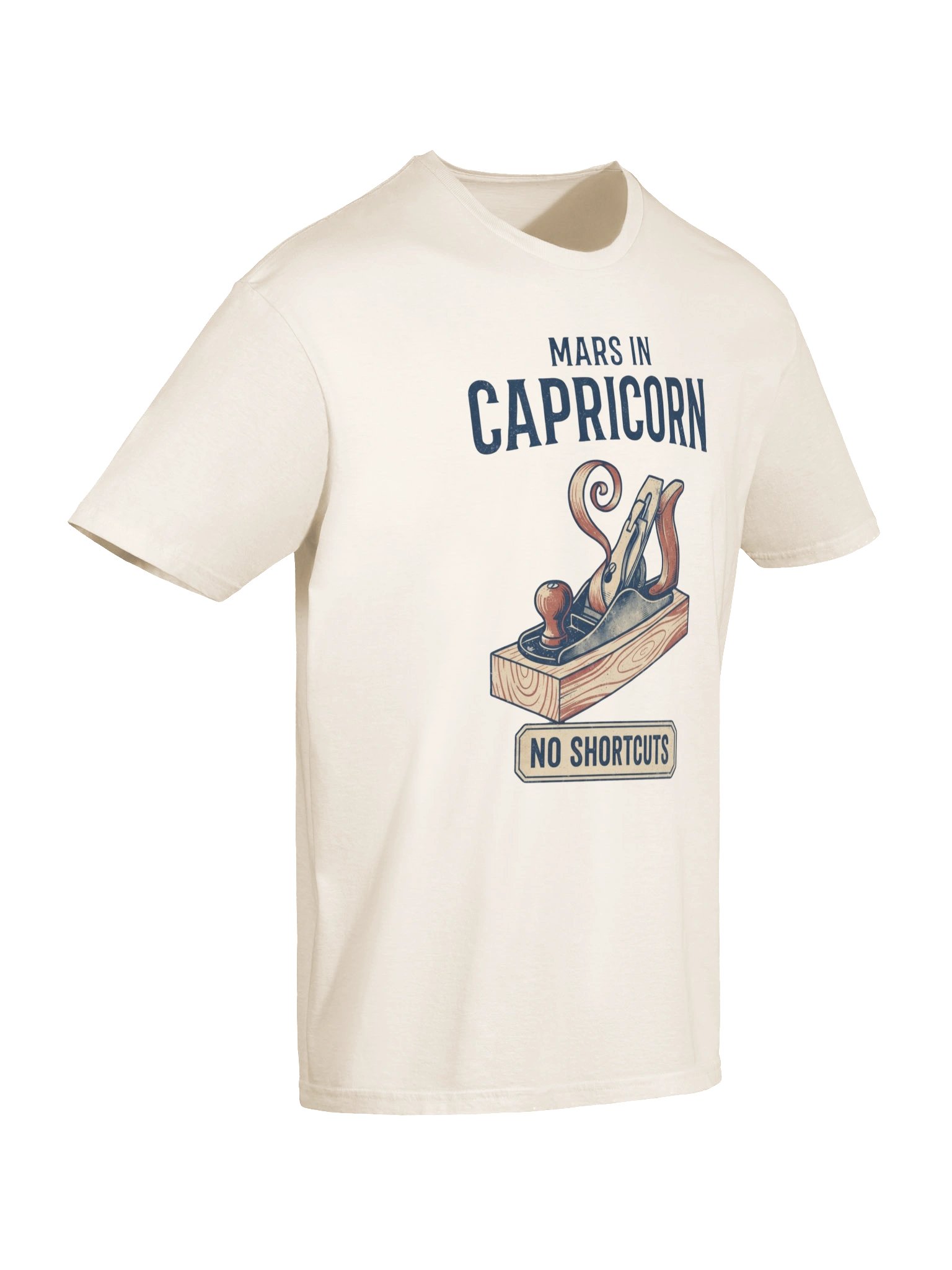 Mars in Capricorn No Shortcuts Tee product image (6)