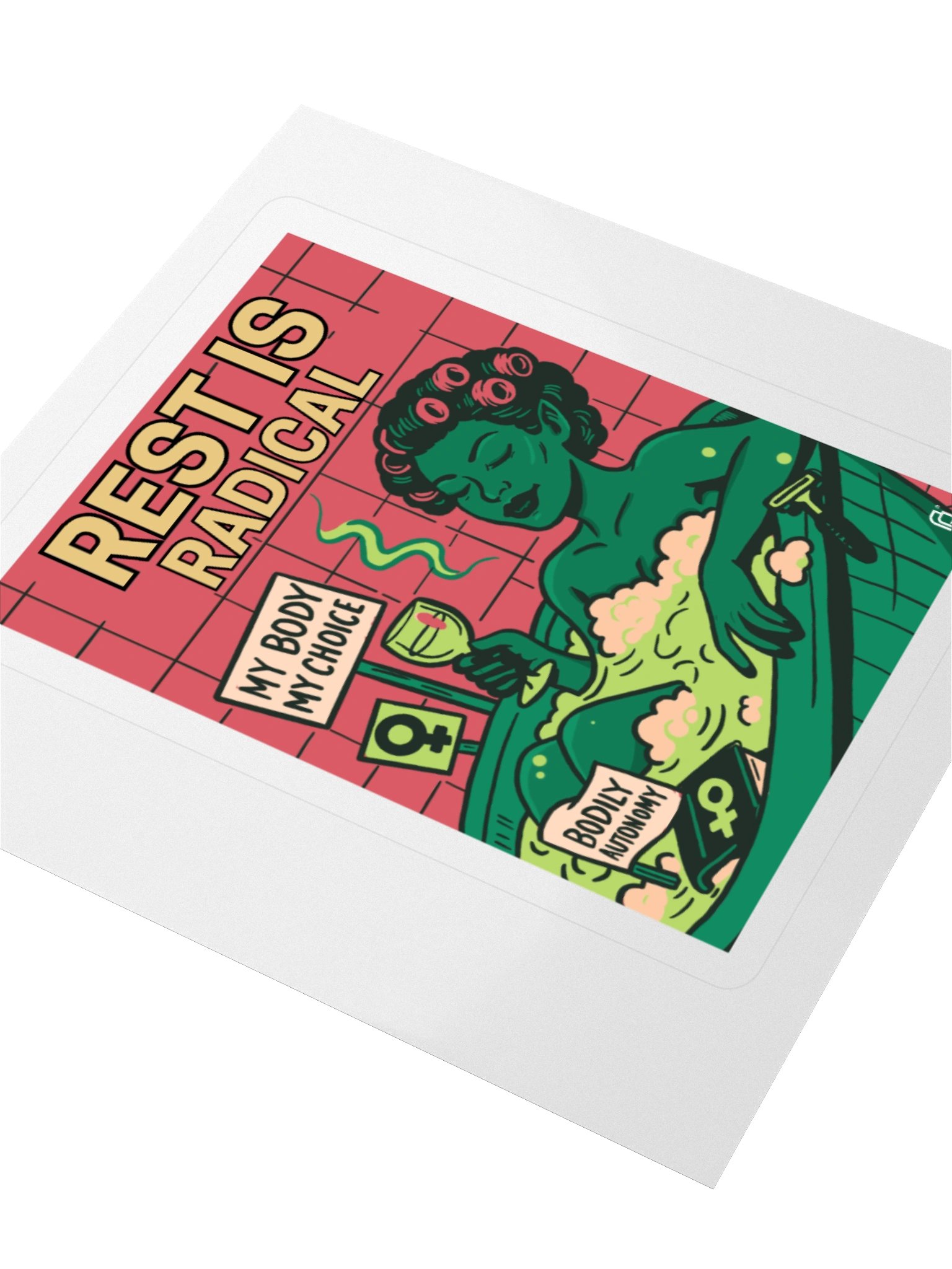 Rest is Radical Sticker product image (3)