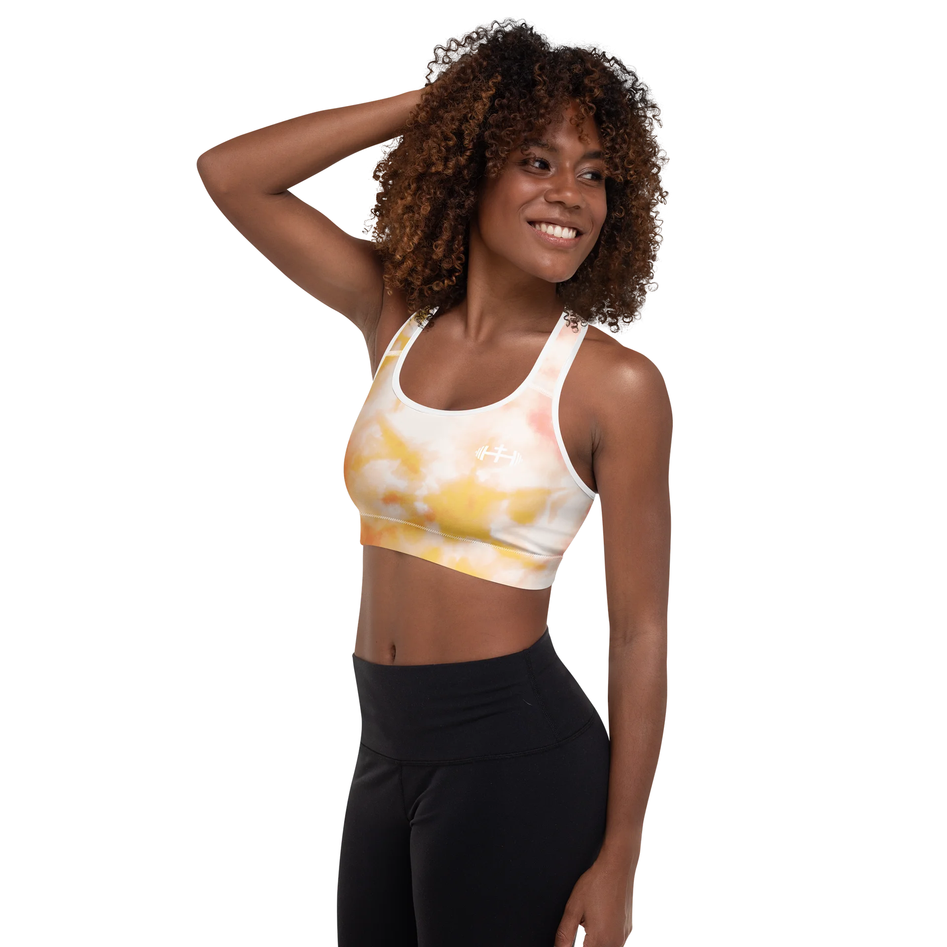 His House Womens Padded Sports Bra - Sunray product image (5)