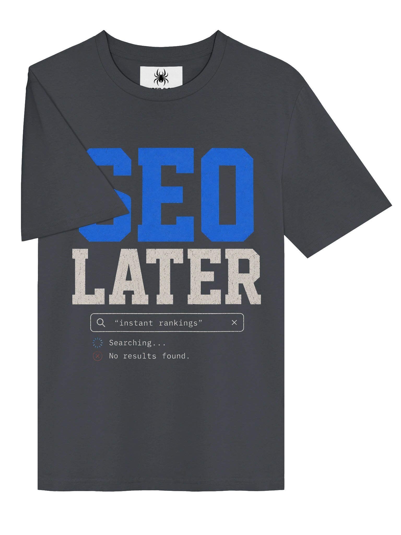"SEO Later" Tee – Funny SEO Shirt | Varsity Search Bar Design product image (28)