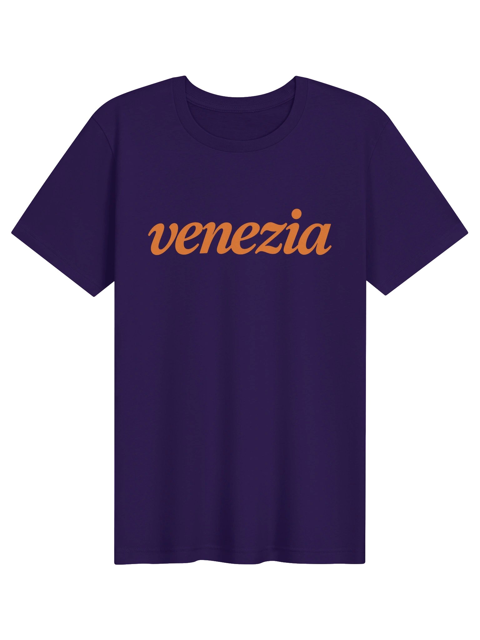 Venezia Orange Script T-Shirt product image (1)