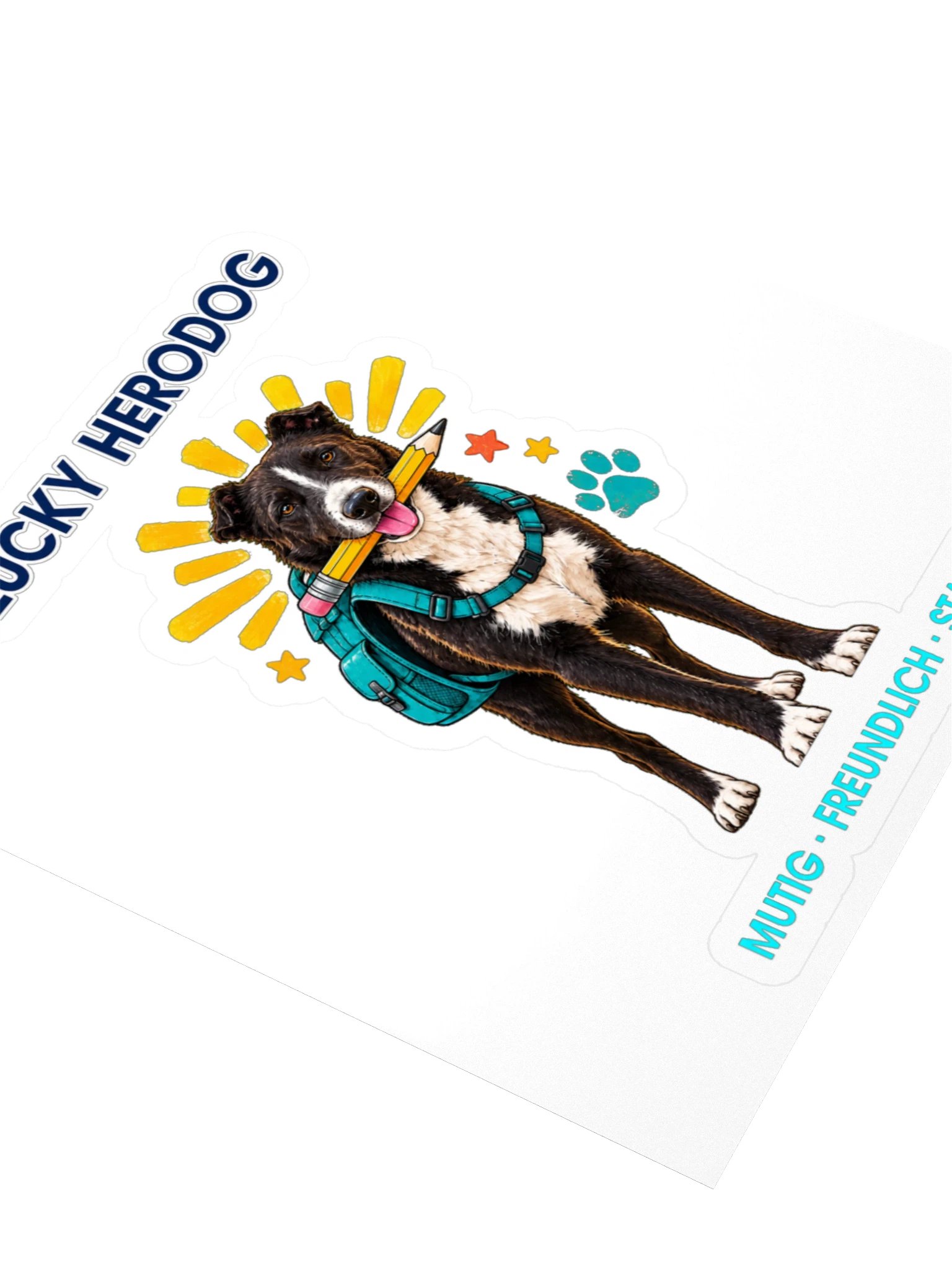 DogKids Schulanfänger Sticker – Lucky HeroDog product image (3)