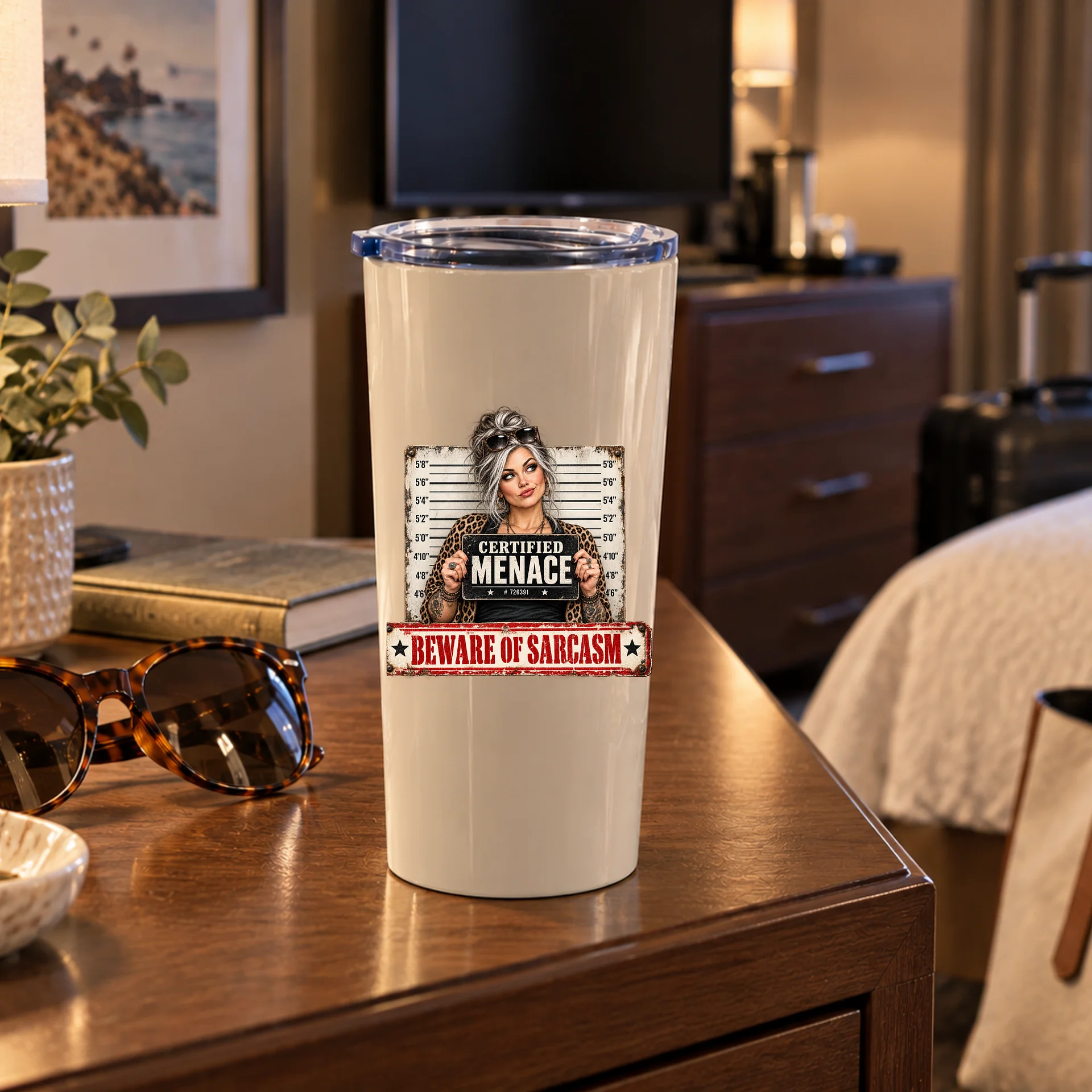 Certified Menace 20 oz Tumbler product image (5)