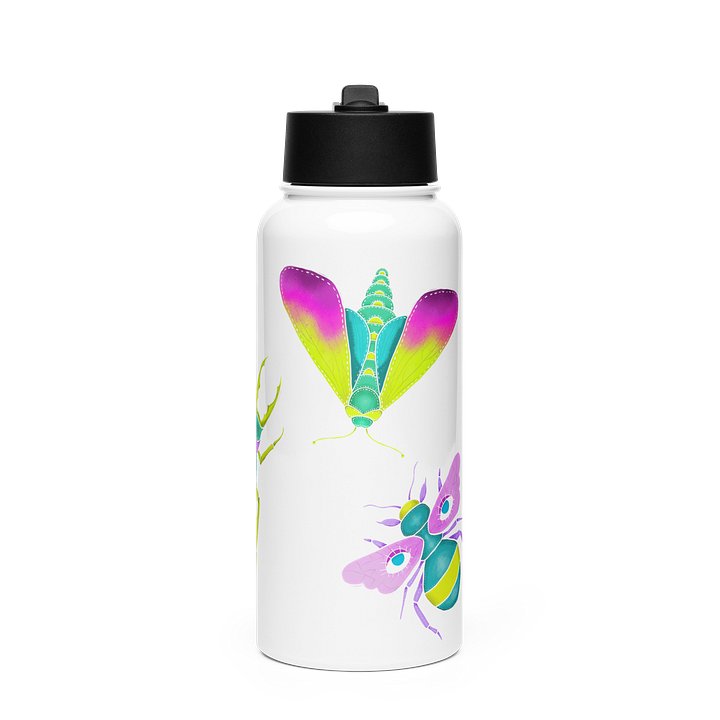 Neon Bugs - Water Bottle product image (1)