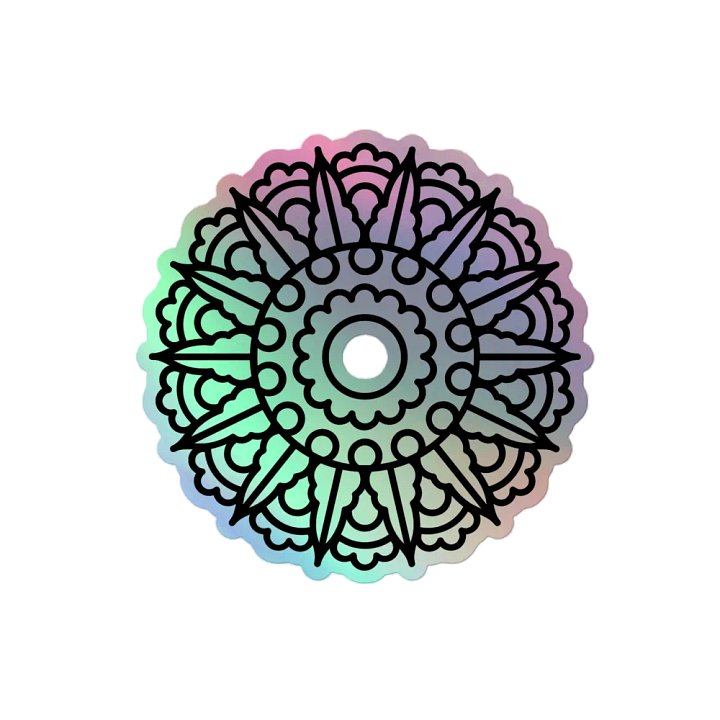 Mandala Holographic Stickers product image (2)