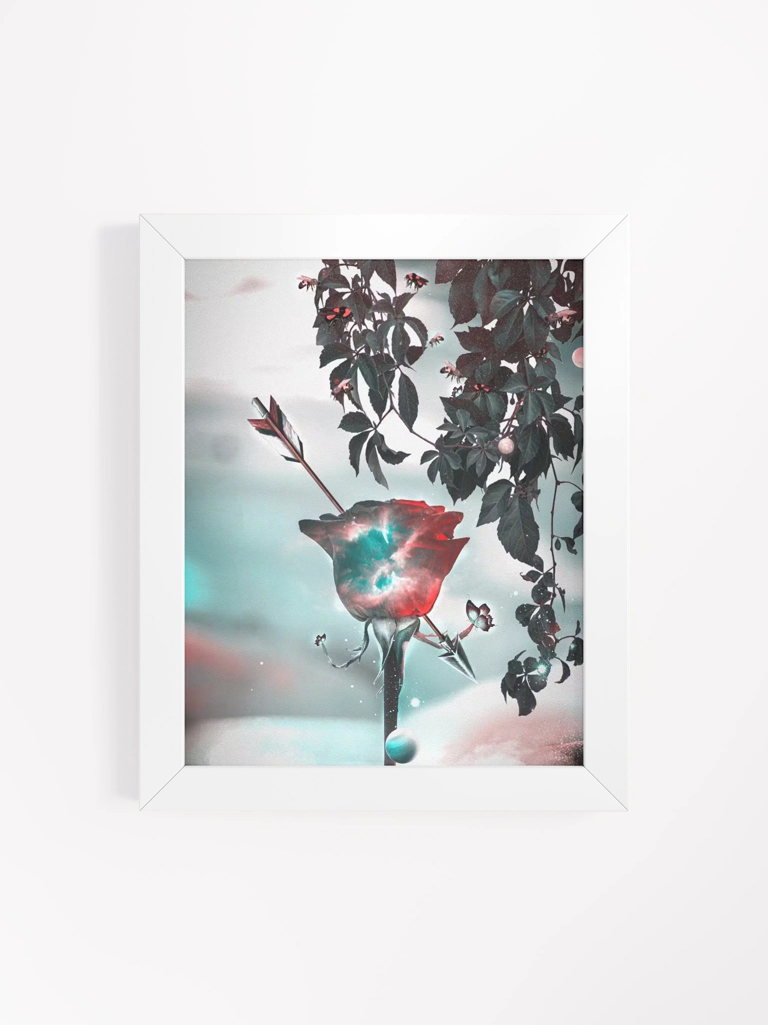 Vibrant Ayous Wood Framed Matte Poster product image (63)