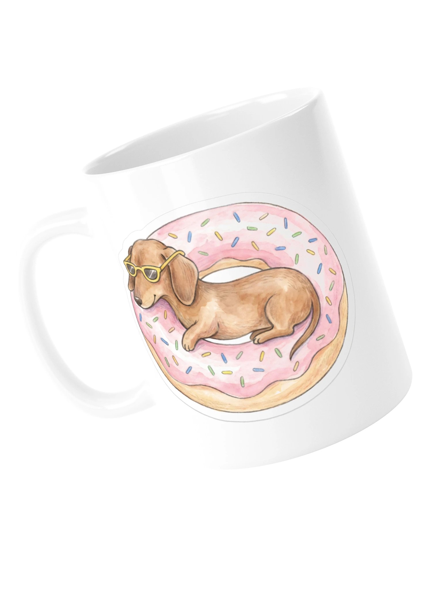 Donut Float Doxie Mug product image (5)