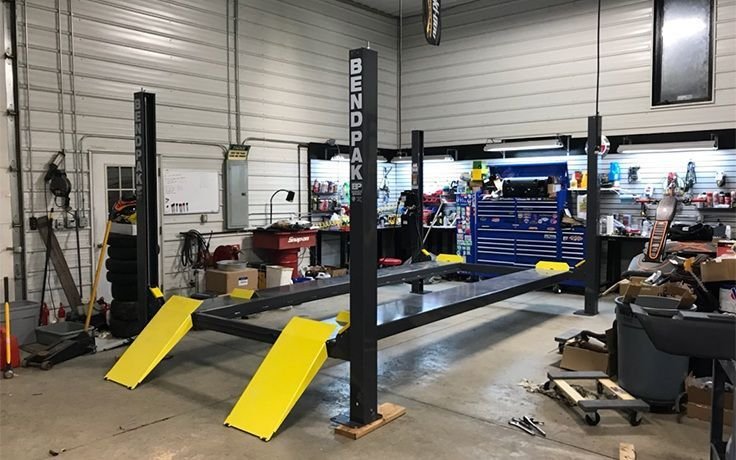 BendPak HD-7P Four-Post Car Lift - 7,000-Lb Capacity - Narrow / High Rise product image (3)