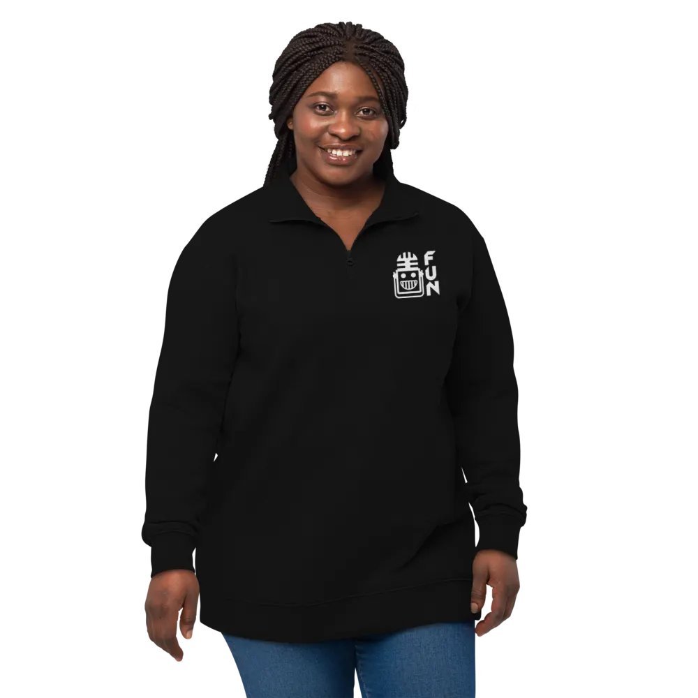 FUN Logo Embroidered Fleece Pullover product image (5)