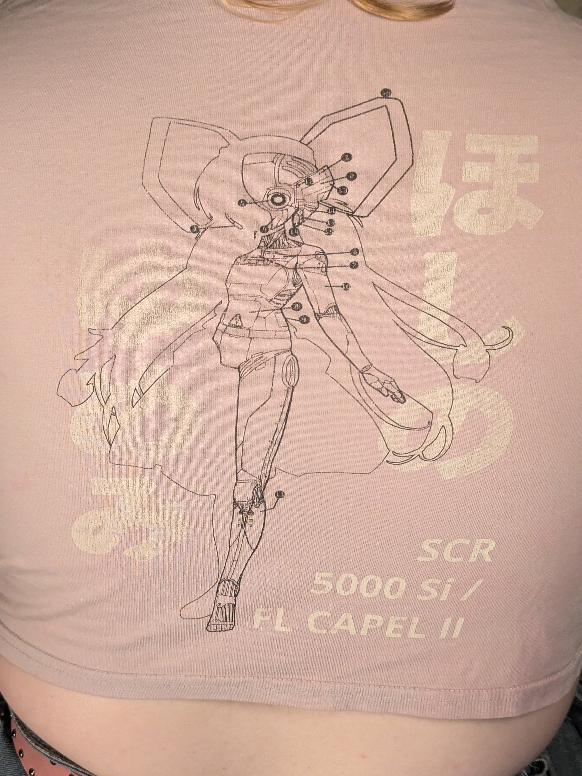 Robotgirl Diagram Tee product image (1)