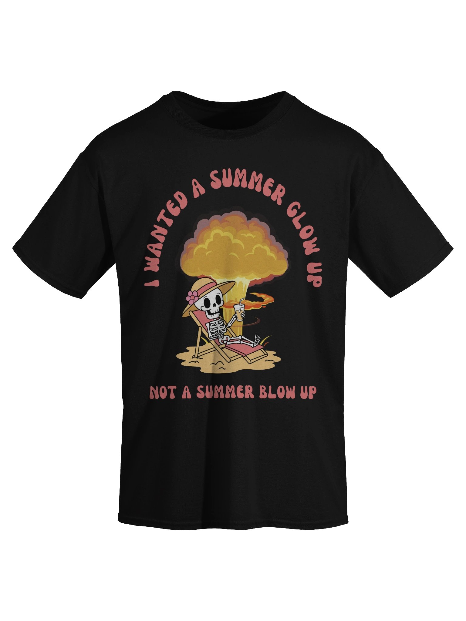 I Wanted A Summer Glow Up Not A Summer Blow Up T-Shirt product image (11)