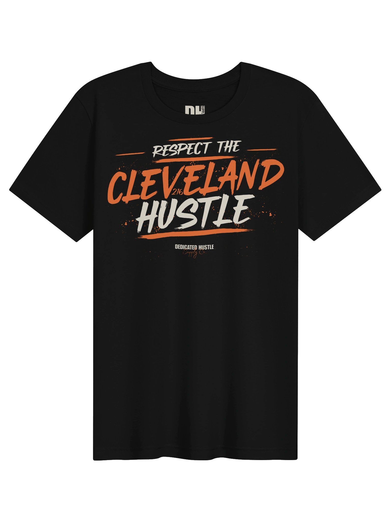 Respect The Cleveland Hustle - Street Edition Tee | Dark Colorways product image (1)