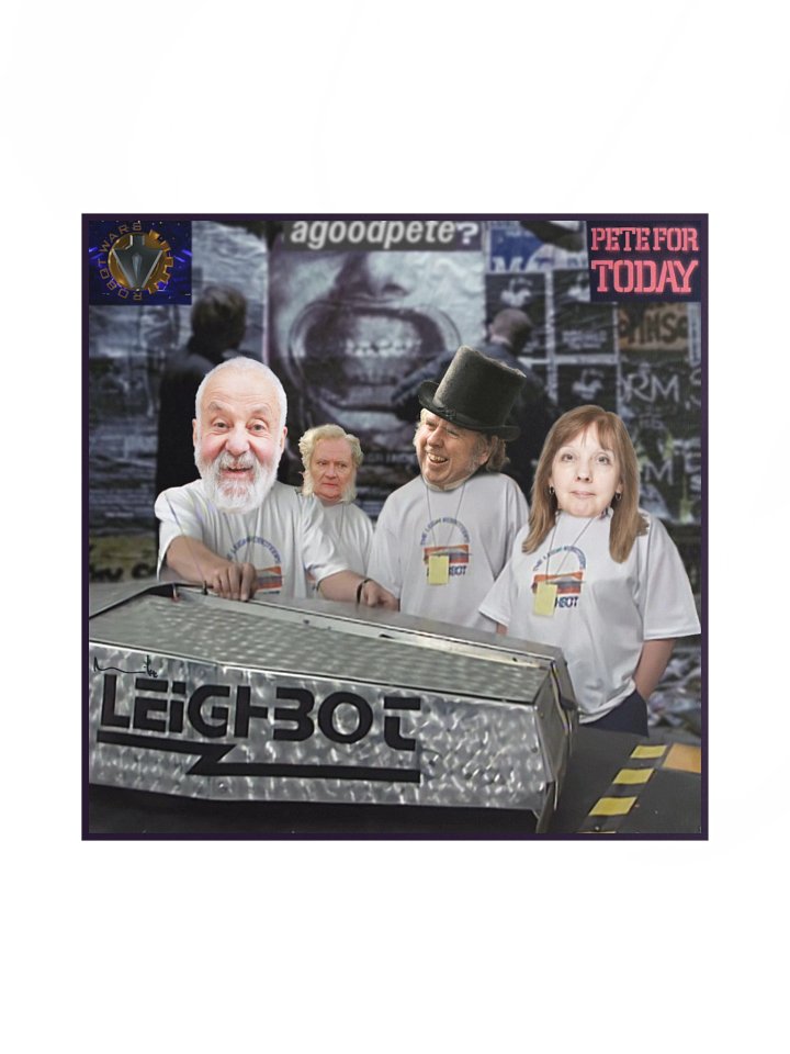 Mike Leighbot Poster product image (1)