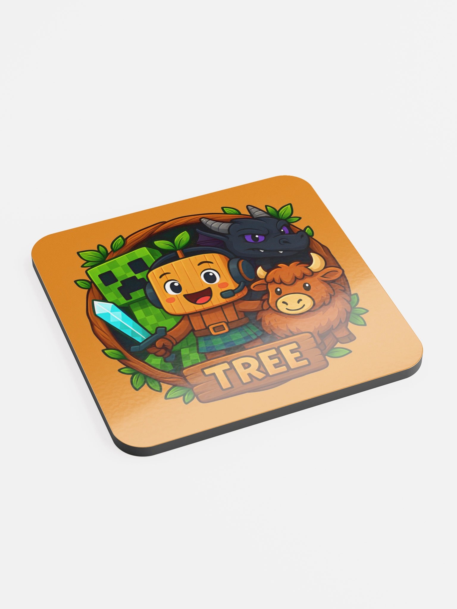 Tree Coaster Orange product image (2)