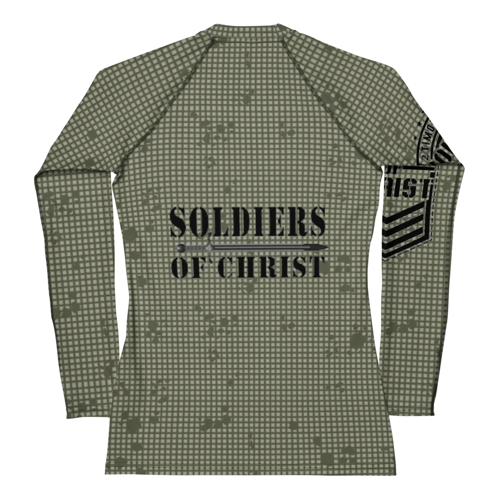 Faithful Camo: Women's Rash Guard - Desert Night Camo product image (2)