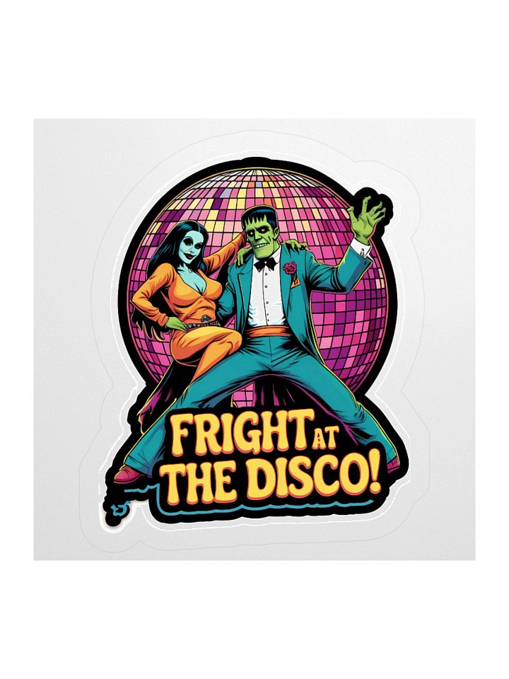 Fright at the Disco Kiss Cut Stickers product image (1)