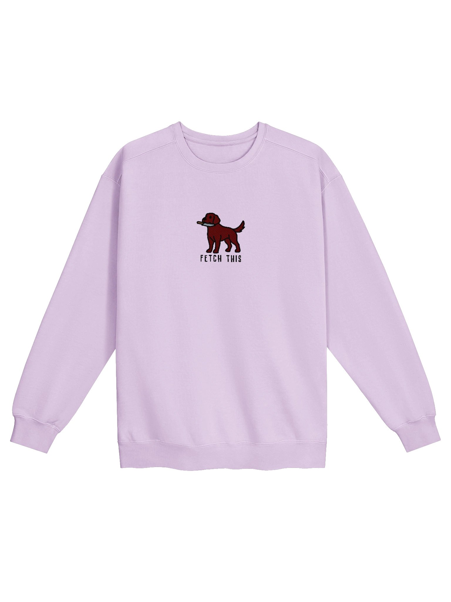 Fetch This Funny Chibi-Style Embroidered Premium Sweatshirt for Labrador Retriever(Chocolate) Owners product image (33)