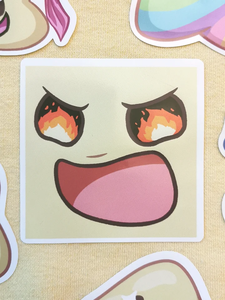 Rage Emote Sticker product image (1)