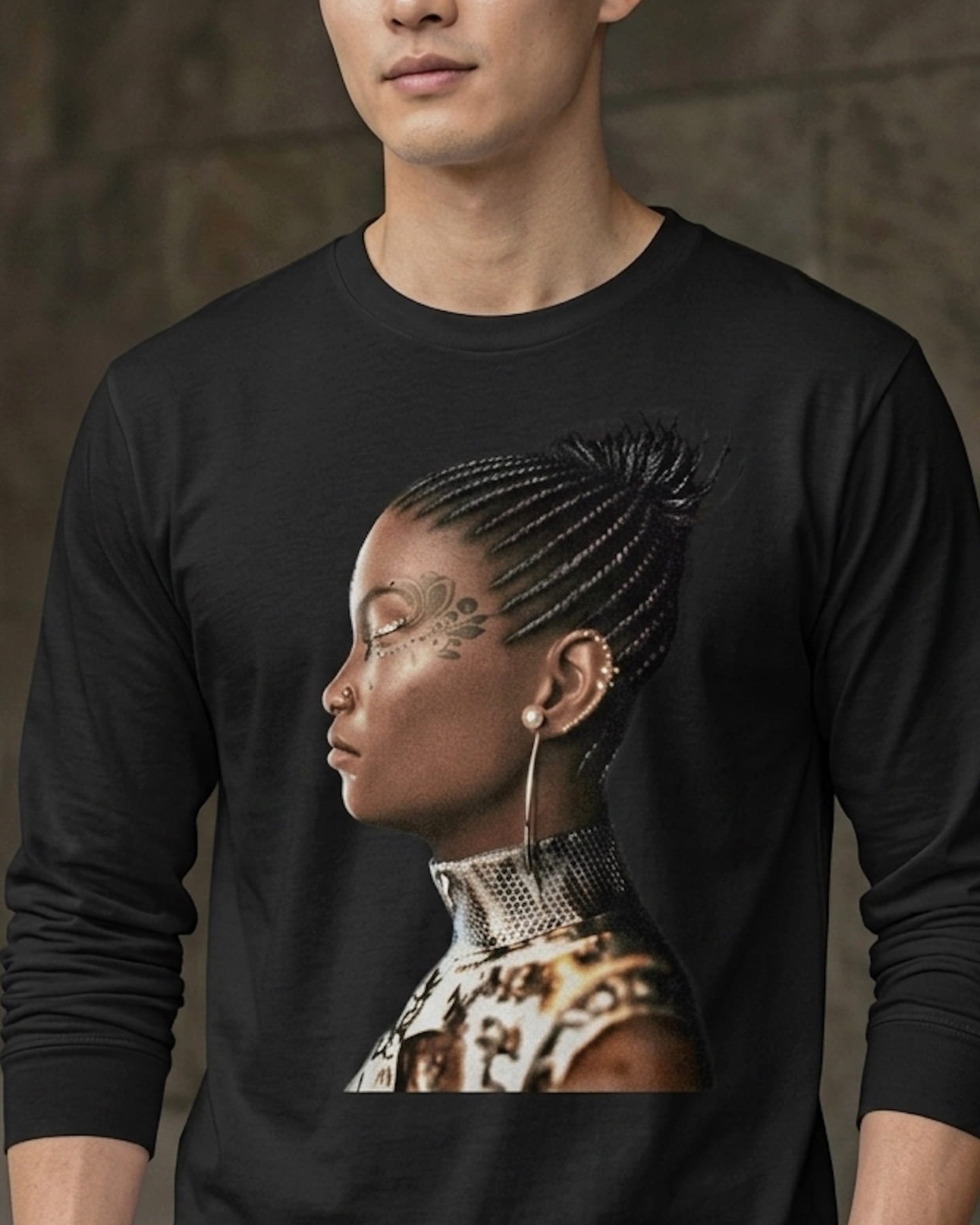 Queen Amanikhatashan Profile · Bella+Canvas Supersoft Long Sleeve T-Shirt product image (5)